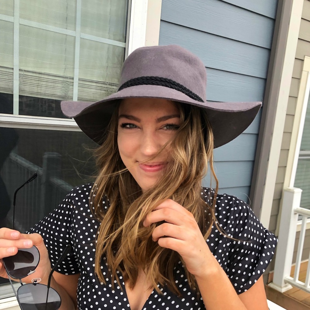 Trendy Brown Hat with black Tassel